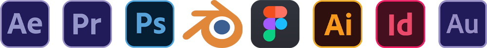 Logos of all the programs I use