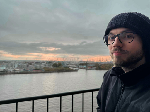 Picture of myself in Hamburg